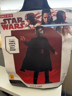 Star Wars Kylo Ren Child Costume Black and Silver